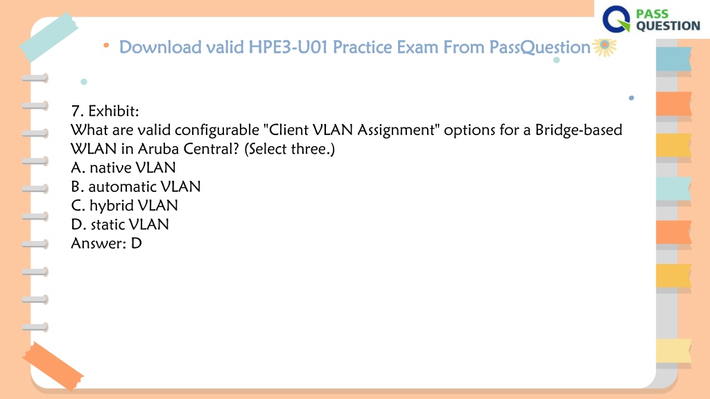 Latest HPE3-U01 Test Preparation