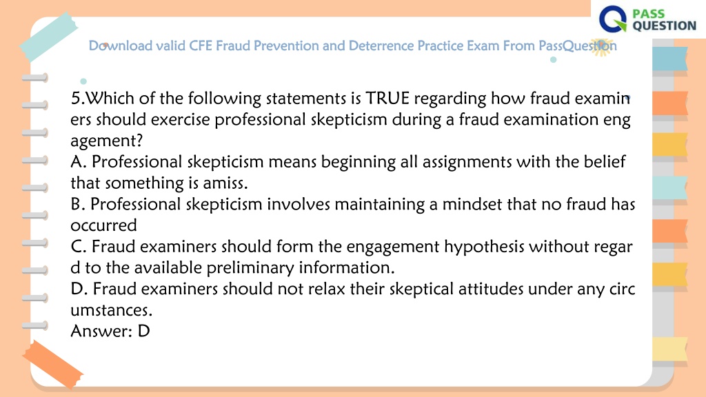 CFE-Fraud-Prevention-and-Deterrence Dumps