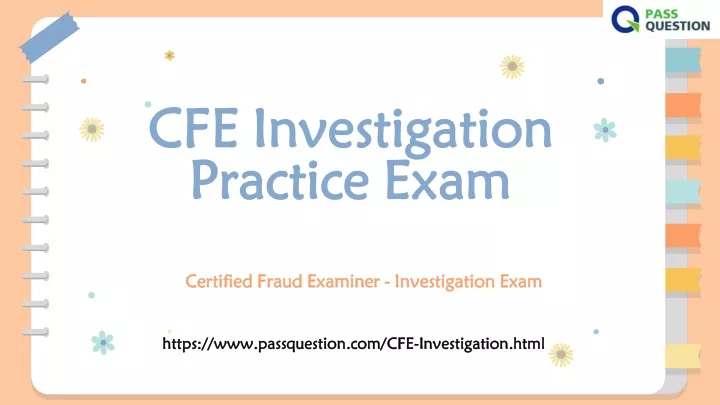 Valid CFE-Investigation Test Objectives