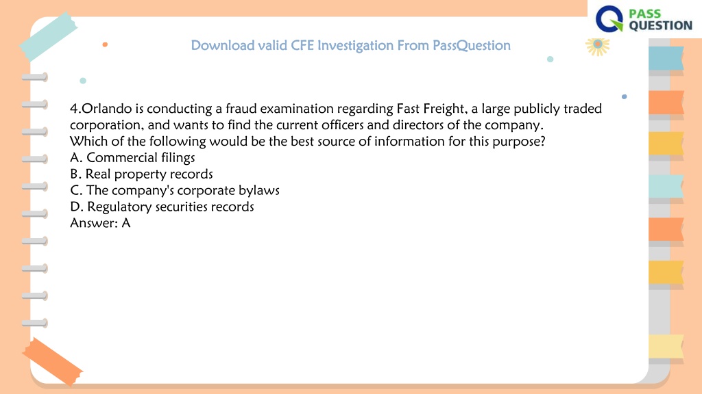 CFE-Investigation Exam Fragen