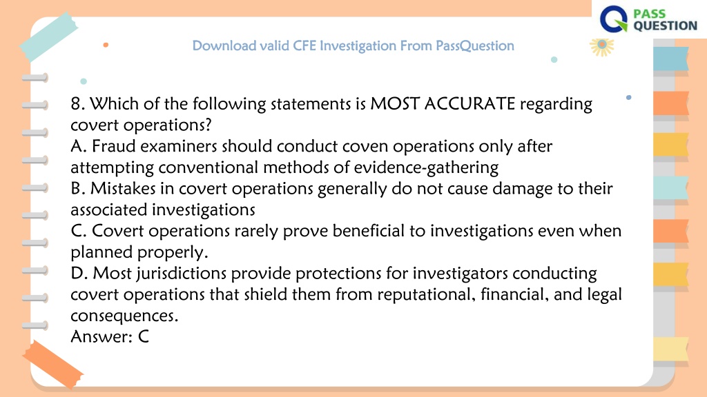CFE-Investigation Fragen Beantworten
