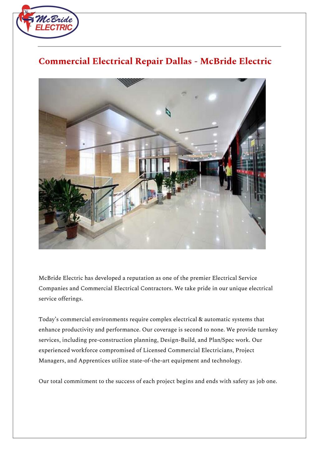 PPT - Commercial Electrical Repair Dallas PowerPoint Presentation, free ...