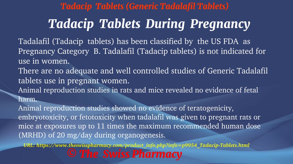 PPT - Tadacip Tablets (Generic Tadalafil Tablets) PowerPoint ...