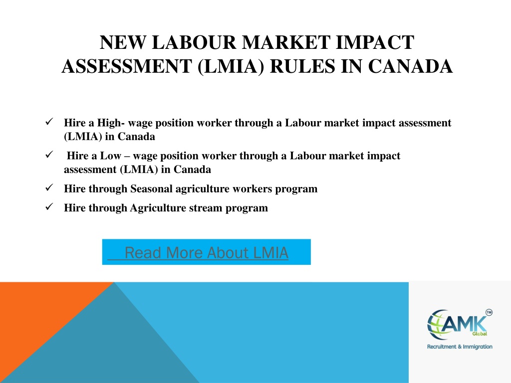 PPT WHAT IS LABOUR MARKET IMPACT ASSESSMENT PowerPoint Presentation