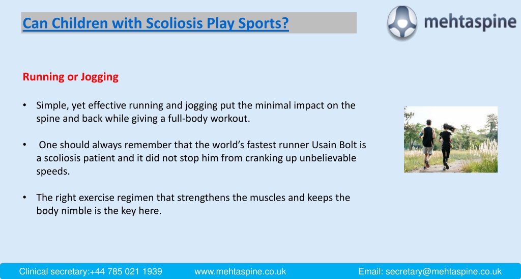 PPT Can Children with Scoliosis Play Sports? Mehta Spine Children