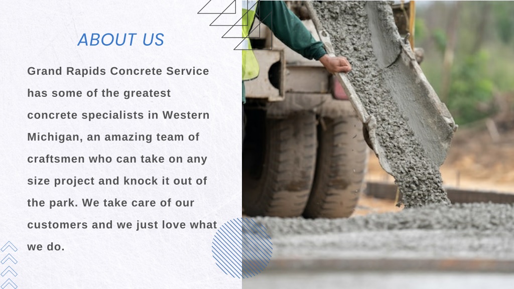 PPT Concrete Contractors Grand Rapids PowerPoint Presentation, free