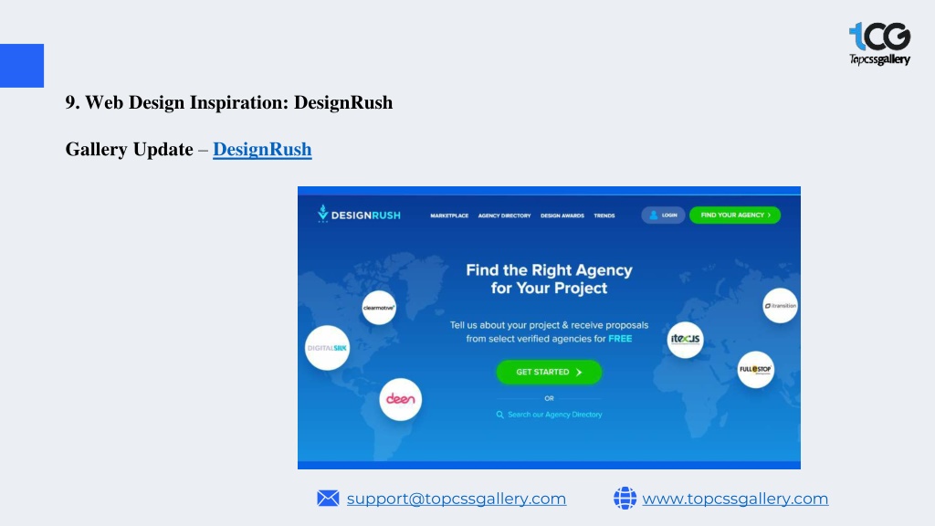 PPT - The Ultimate Sources for Web Design Inspiration PowerPoint ...