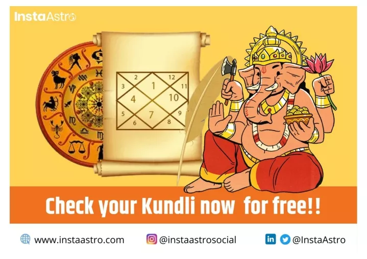 PPT Free Kundli Create Free Kundali Online InstaAstro PowerPoint