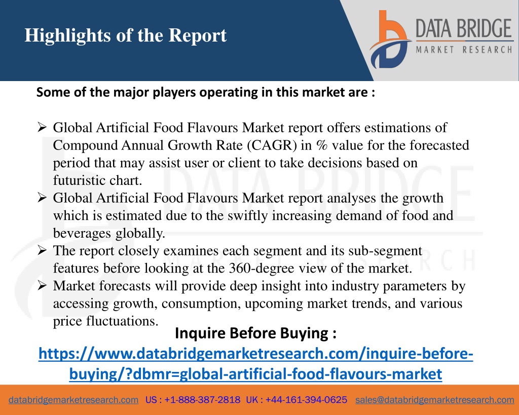 PPT - Global Artificial Food Flavours Market report pdf PowerPoint ...