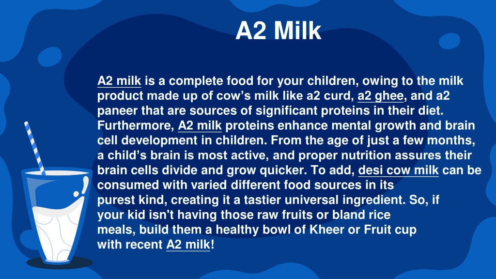 PPT - Why A2 Milk Is Necessary For Children PowerPoint Presentation ...