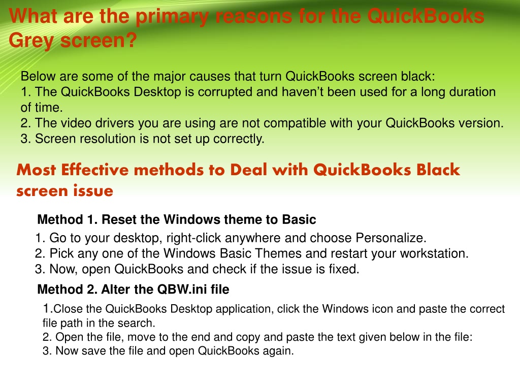 quickbooks pro timer screen resolution
