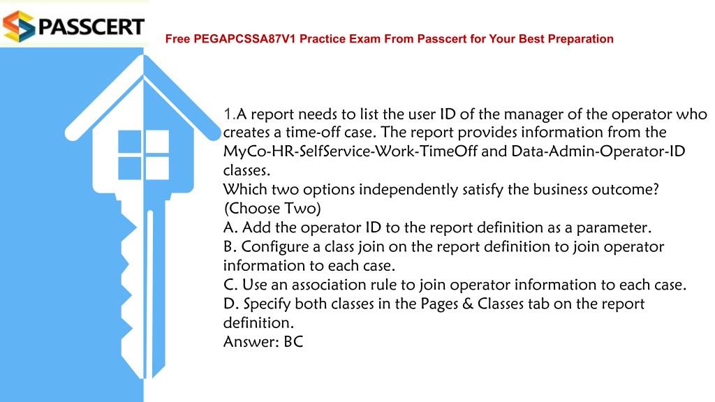 Verified PEGAPCSSA87V1 Answers