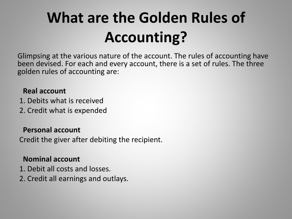 What Do You Understand By Term Accounting