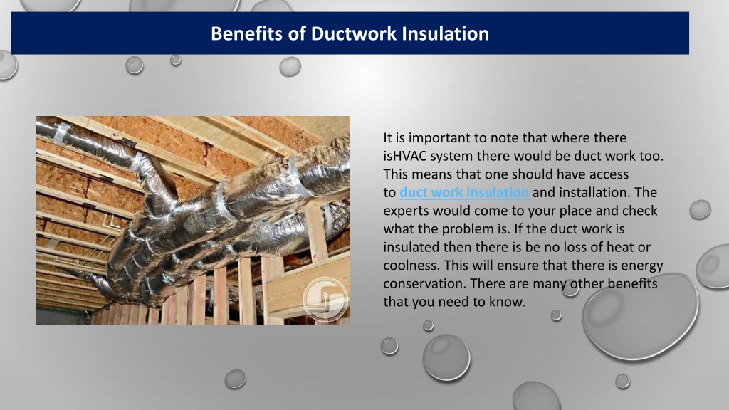 Ppt Benefits Of Ductwork Insulation Powerpoint Presentation Free