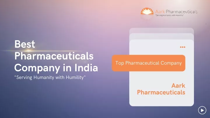 PPT - Best Pharmaceutical Company In India PowerPoint Presentation ...