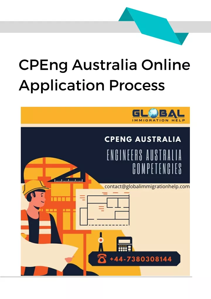 PPT - CPEng Australia Online Application Process PowerPoint ...