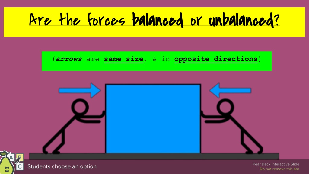 Ppt Balanced And Unbalanced Forces Slides 7th Grade Science Q3 Week 7 Powerpoint Presentation