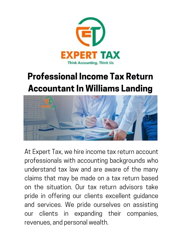 PPT - Professional income tax return accountant in Williams Landing ...