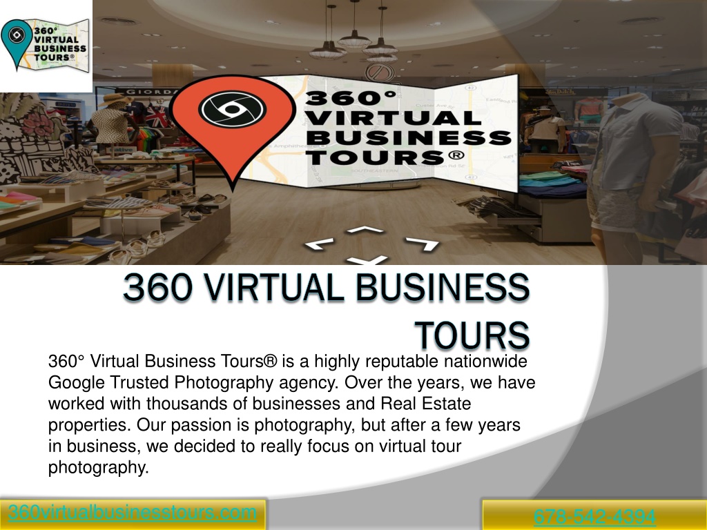 PPT - 360 Virtual Business Tours - Virtual Tour Company PowerPoint ...