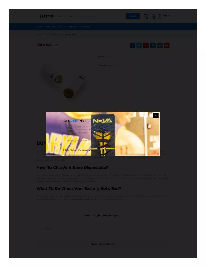 PPT Buy Dime Battery PowerPoint Presentation, free download ID11615144