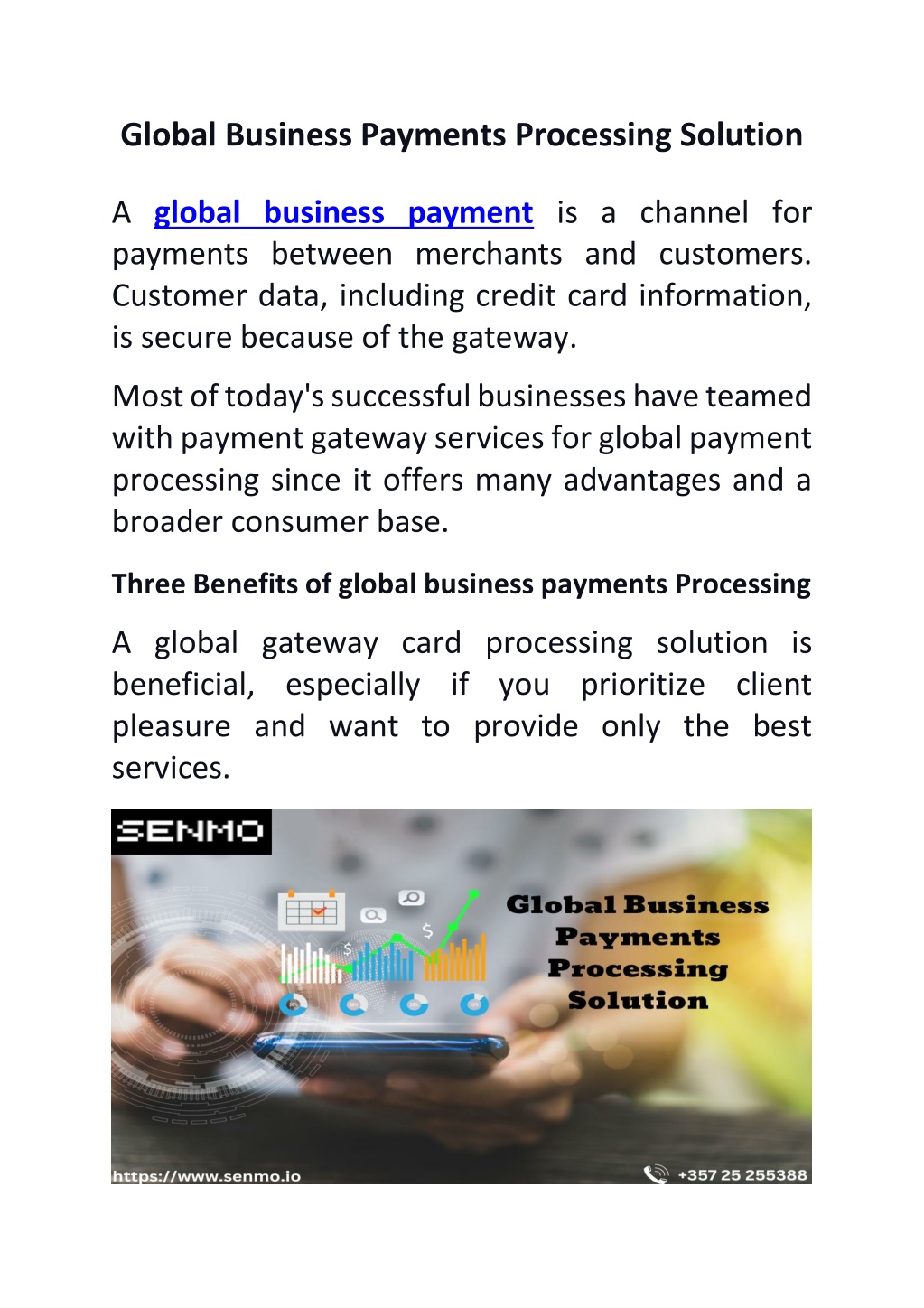 PPT - Global Business Payments Processing Solution PowerPoint ...