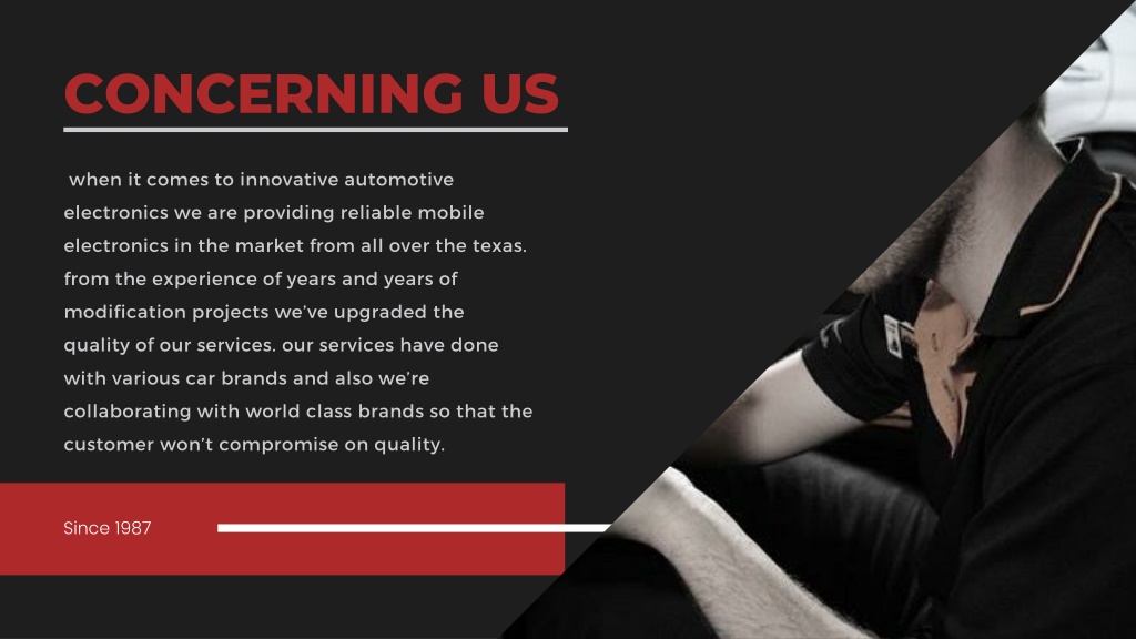 PPT Car Stereo Repair Houston PowerPoint Presentation, free download