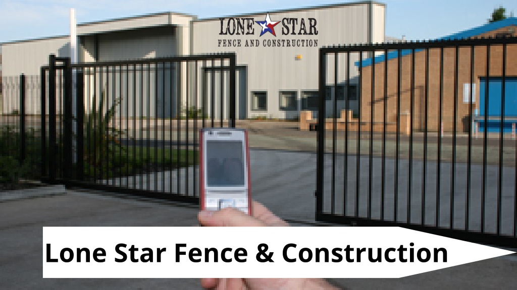 Ppt Wood Fencing Lone Star Fence And Construction Powerpoint