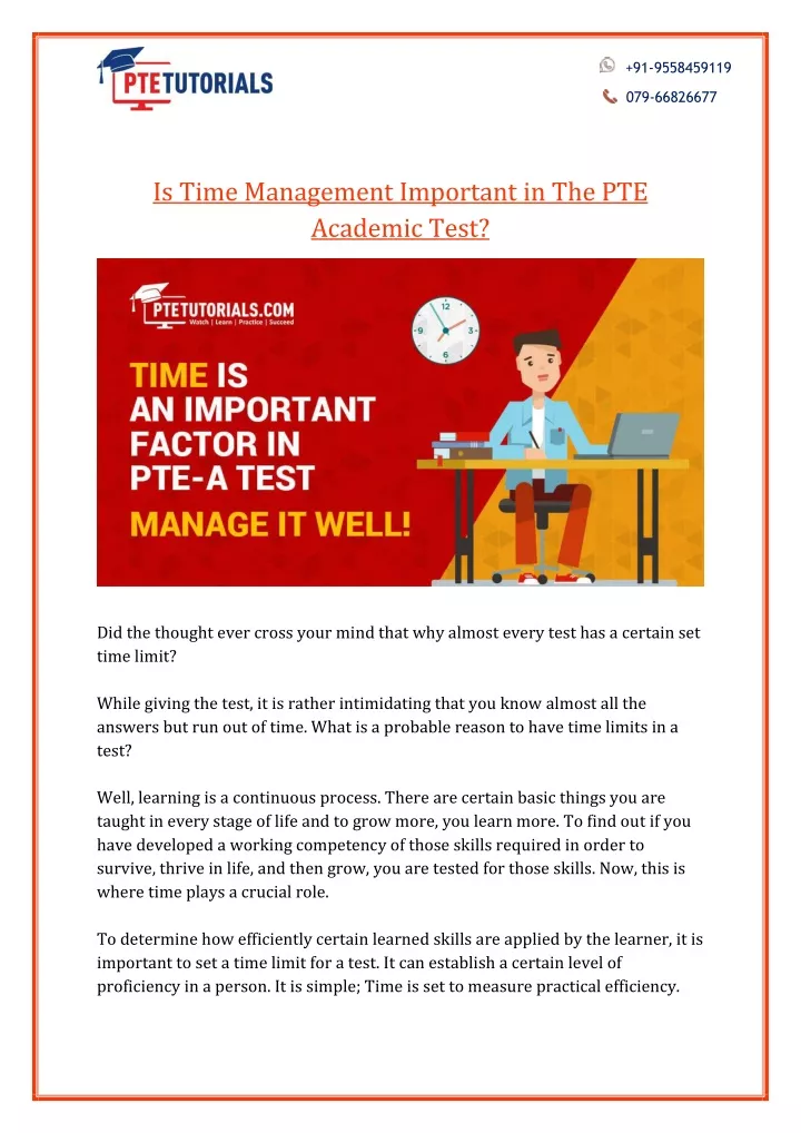 ppt-is-time-management-important-in-the-pte-academic-test-powerpoint