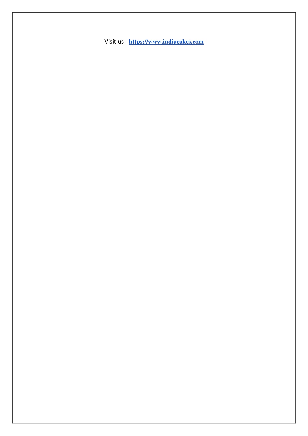 PPT Online Cake Delivery in Mumbai PowerPoint Presentation, free