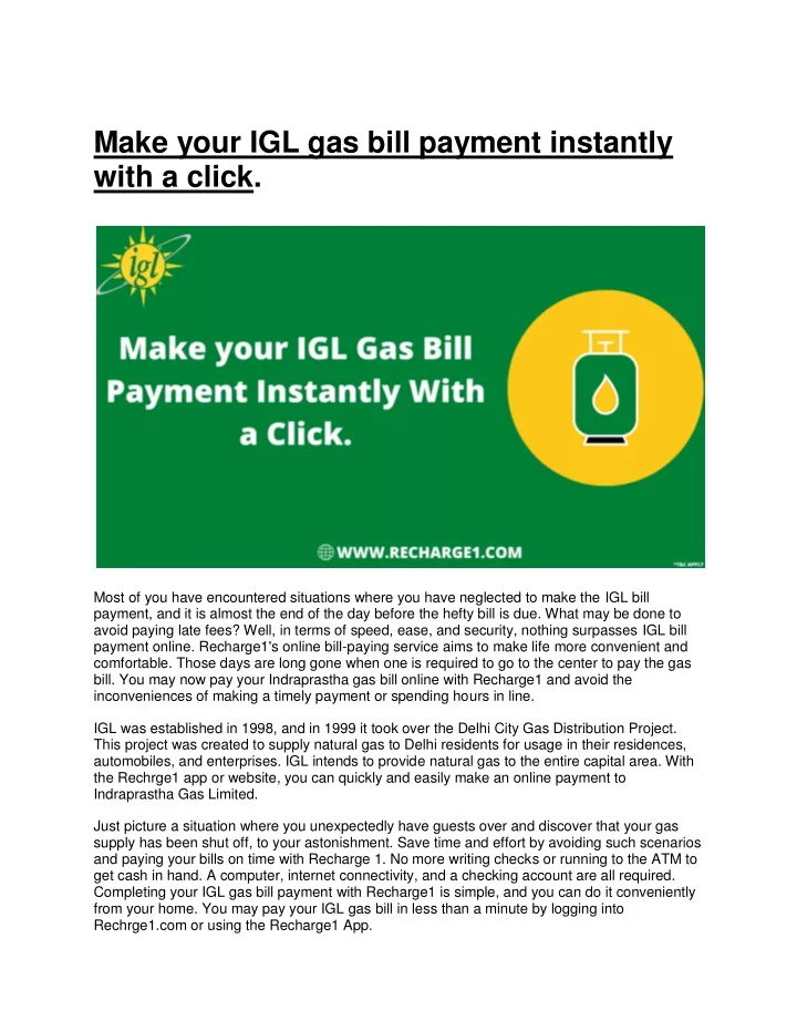 ppt-make-your-igl-gas-bill-payment-instantly-with-a-click-powerpoint