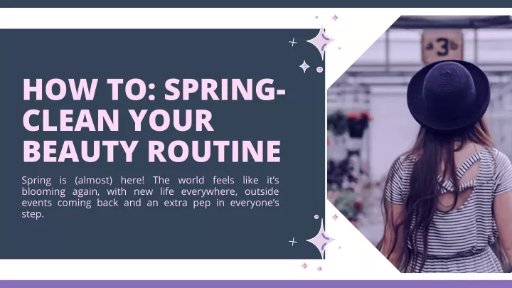 Ppt How To Spring Clean Your Beauty Routine Powerpoint Presentation