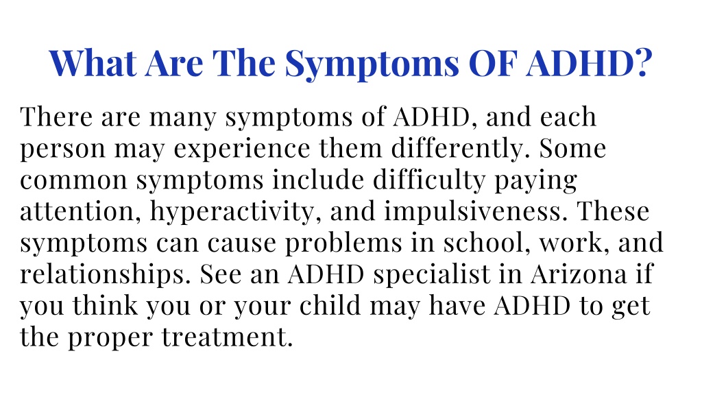 PPT - Here’s What You Need To Know About ADHD PowerPoint Presentation ...