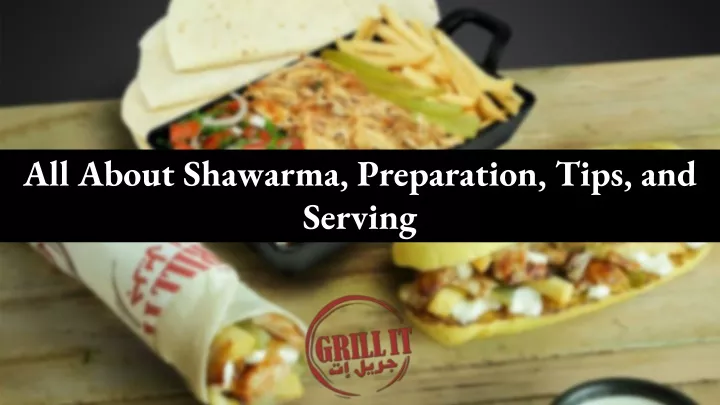 shawarma business plan ppt