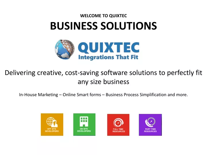welcome to quixtec business solutions n.