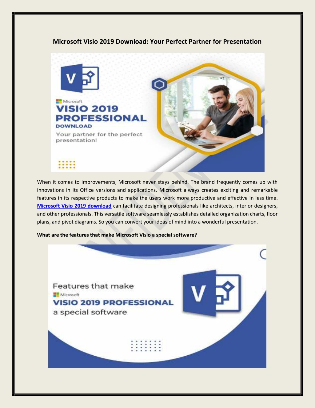 microsoft visio presentation