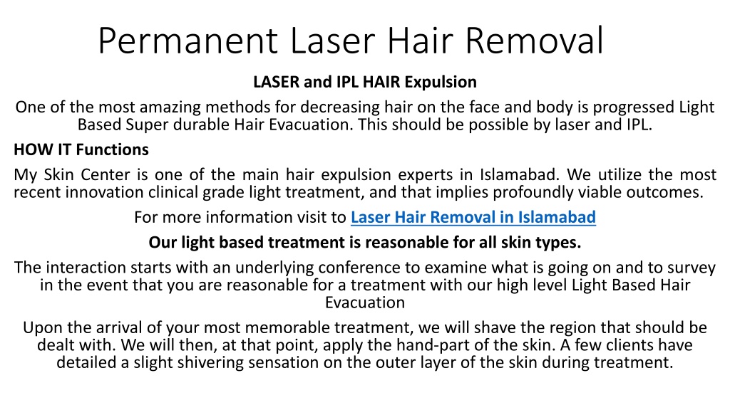 Ppt Permanent Laser Hair Removal Powerpoint Presentation Free Download Id11620546 7712