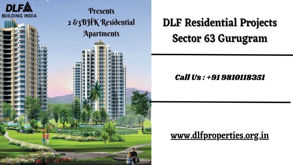 PPT DLF Residential Projects Sector 63 Gurugram PowerPoint