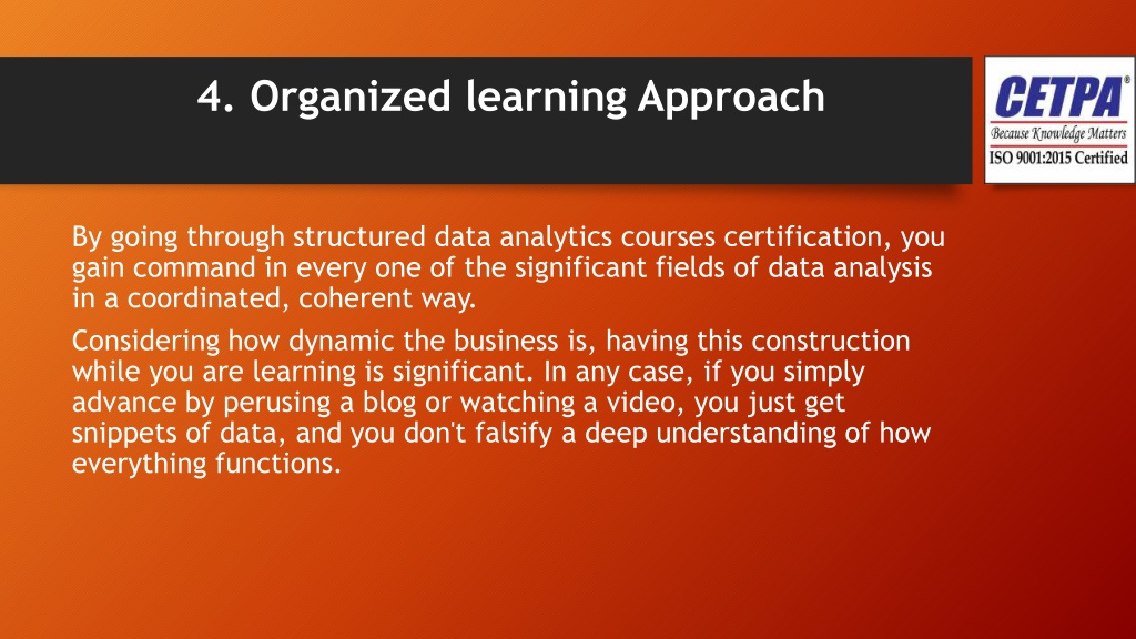 PPT How will a Data Analytics Course Help You with your Goals PDF