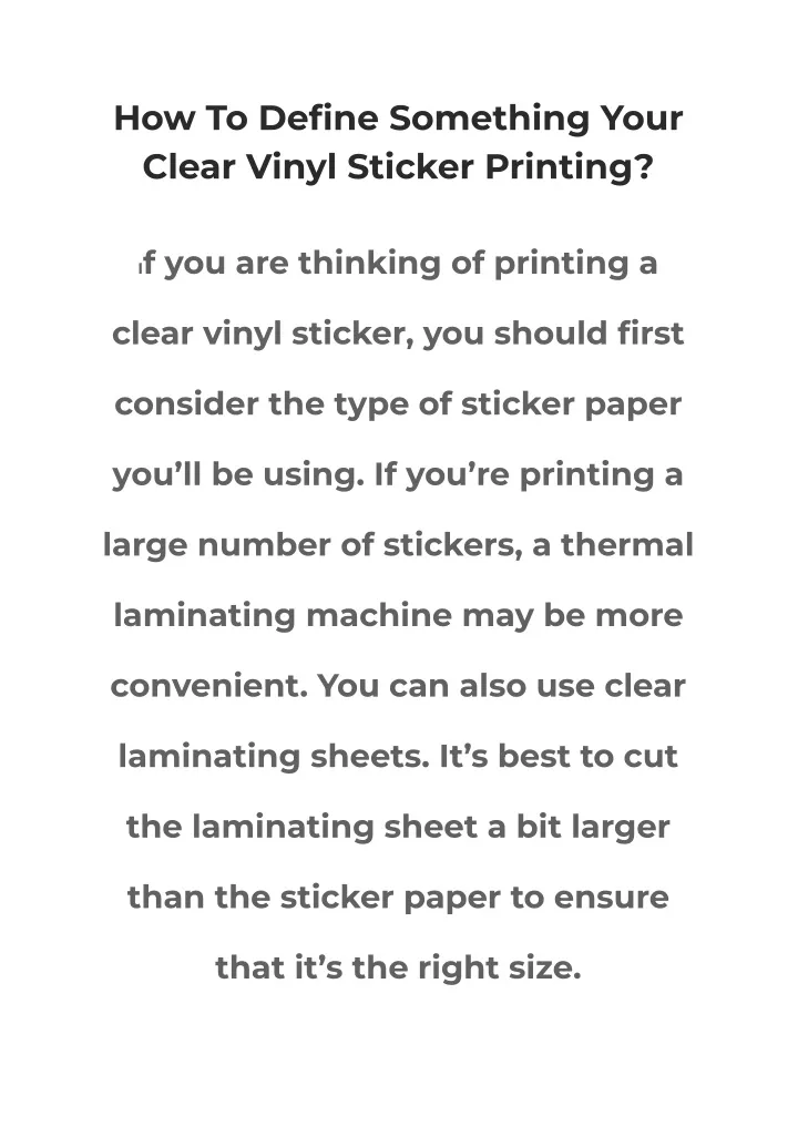 ppt-how-to-define-something-your-clear-vinyl-sticker-printing-powerpoint-presentation-id