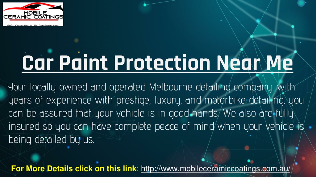 Ppt car paint protection near me powerpoint presentation free