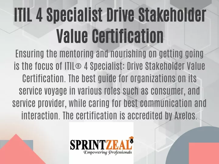 Ppt Itil 4 Specialist Drive Stakeholder Value Certification Powerpoint Presentation Id11626601 