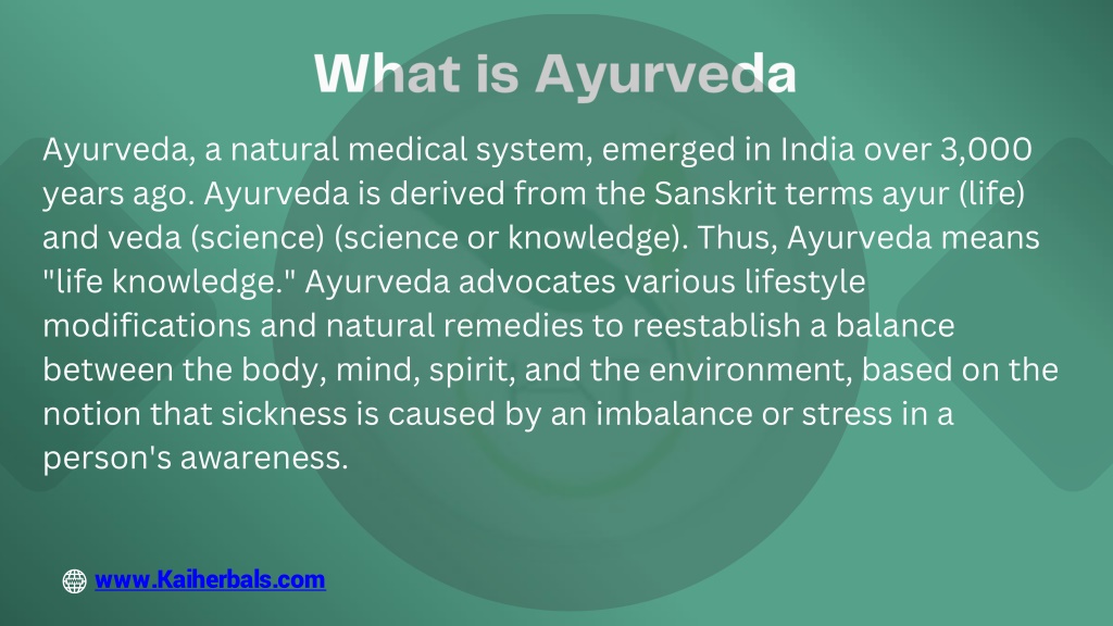 PPT - Ayurveda Business Opportunity In India PowerPoint Presentation ...