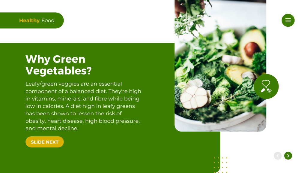 PPT Benefits of Eating Green Vegetables PowerPoint Presentation, free