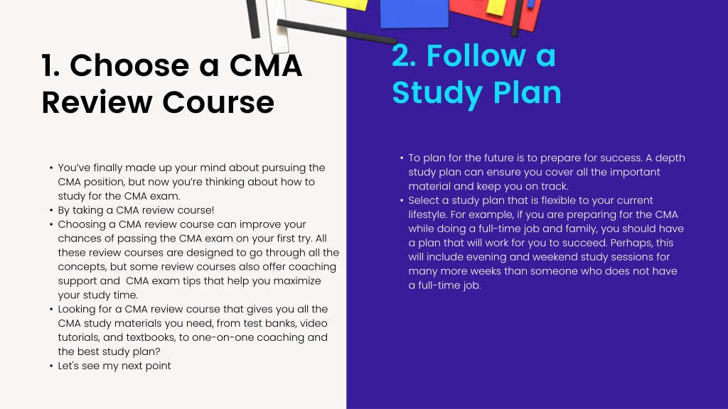 PPT HOW TO STUDY FOR THE CMA PowerPoint Presentation, free download