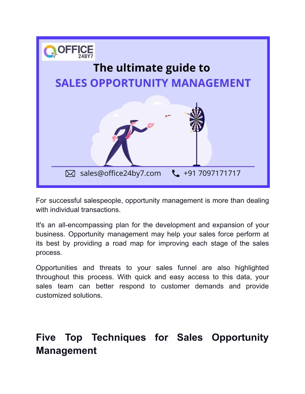 PPT - The Ultimate Guide to Sales Opportunity Management PowerPoint ...