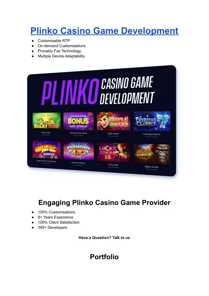 Jouer au Plinko en ligne aujourd'hui