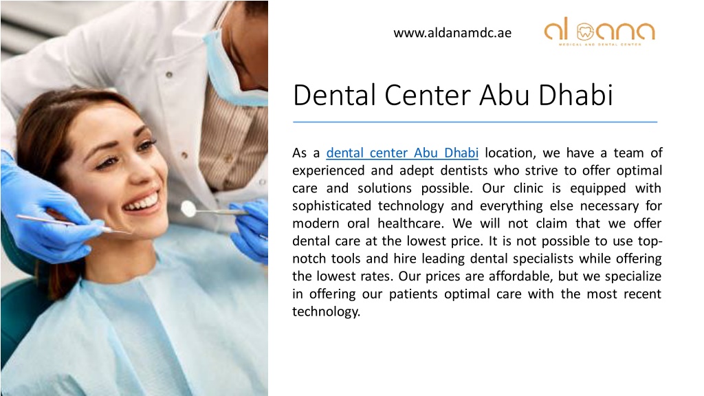 PPT Dental Center Abu Dhabi_ PowerPoint Presentation, free download