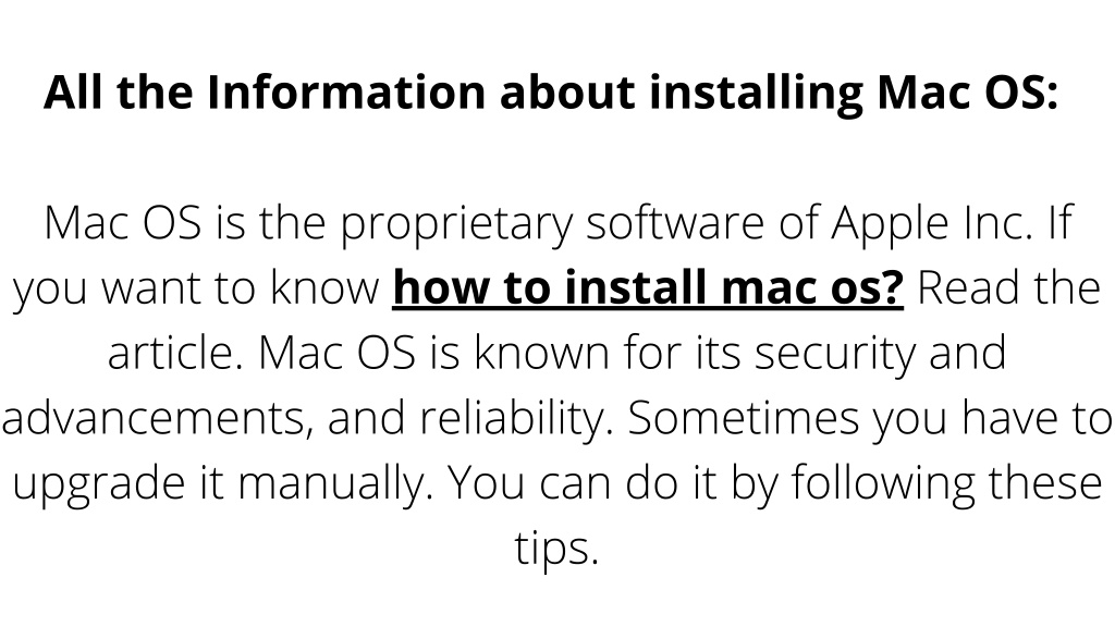 install powerpoint on mac