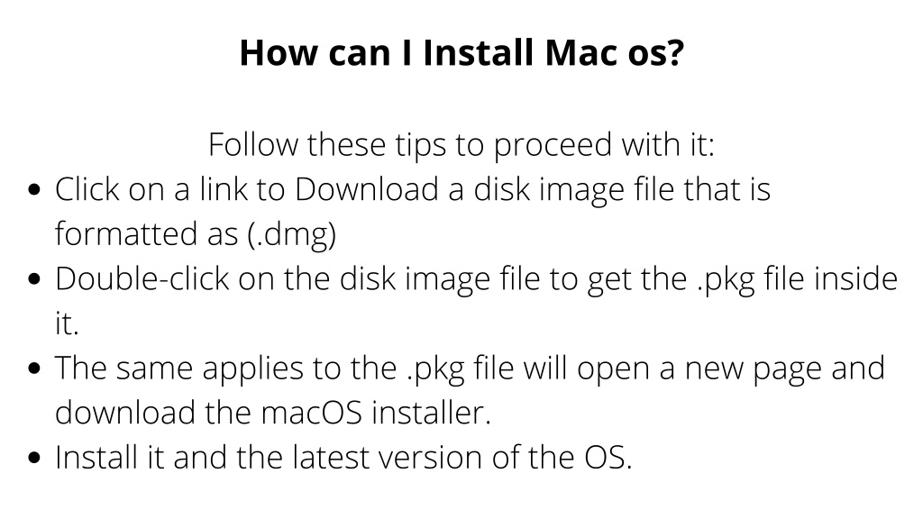 PPT - How to Install mac OS? PowerPoint Presentation, free download ...