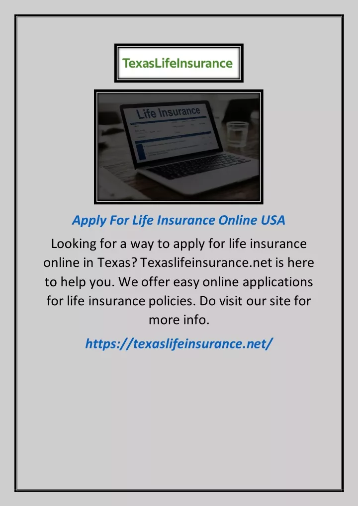 ppt-apply-for-life-insurance-online-usa-powerpoint-presentation-free